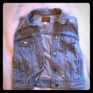American Eagle Denim Vest